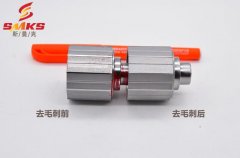 棱角去毛刺設備，一小時處理400個工件