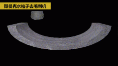 斯曼克磨粒流全新力作！水粒子去毛刺機(jī)！