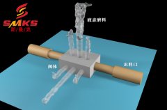 ABS閥體去毛刺，相交孔毛刺前后對比！